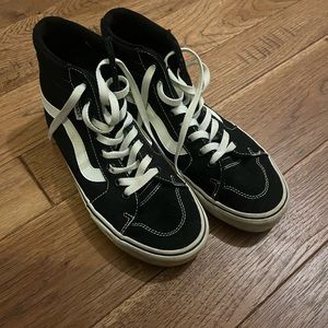 Black Hightop Vans